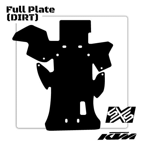 SXS Full Coverage Slide Plate KTM 250/300 PDS (2024) | D127