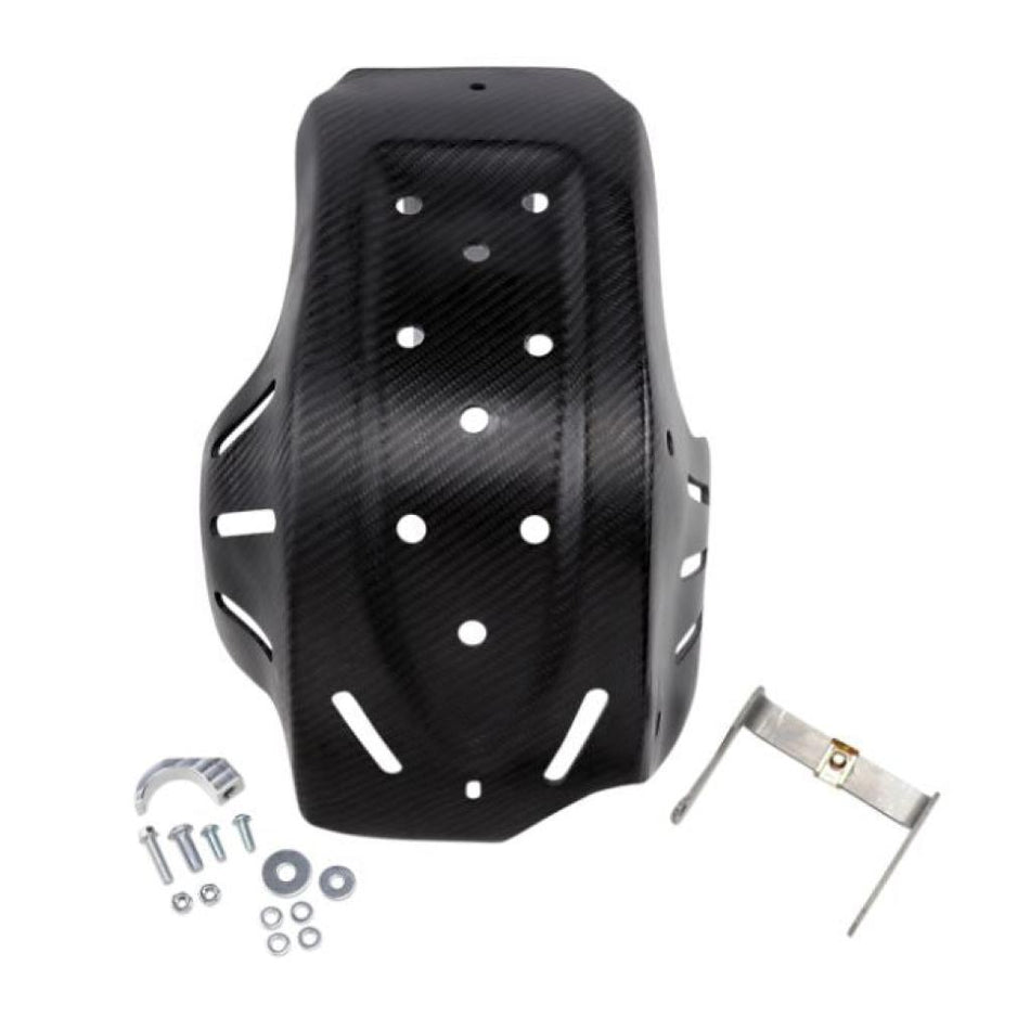E-Line - KTM/Husqvarna 500/501 Carbon Fiber Full Coverage Skid Plate ('17-'19) | MSP50017