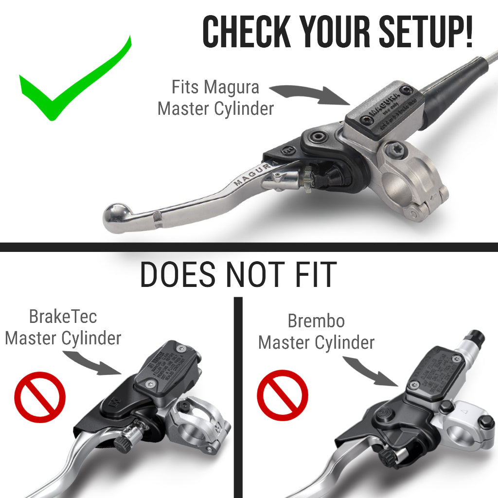 MOJO Husqvarna Folding Clutch/Brake Lever Set Magura | MOJO-HUS-LS7