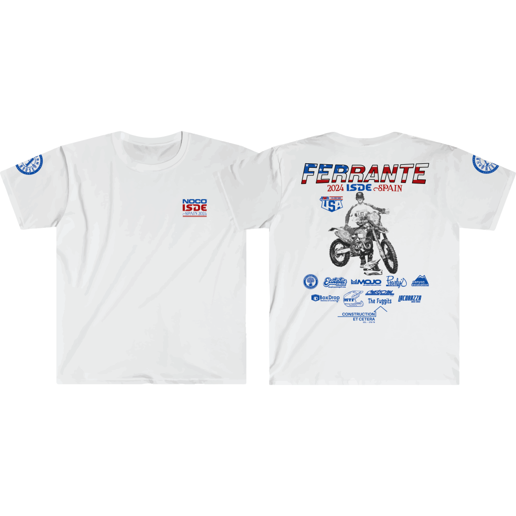 Anthony Ferrante ISDE Spain 2024 T-Shirt