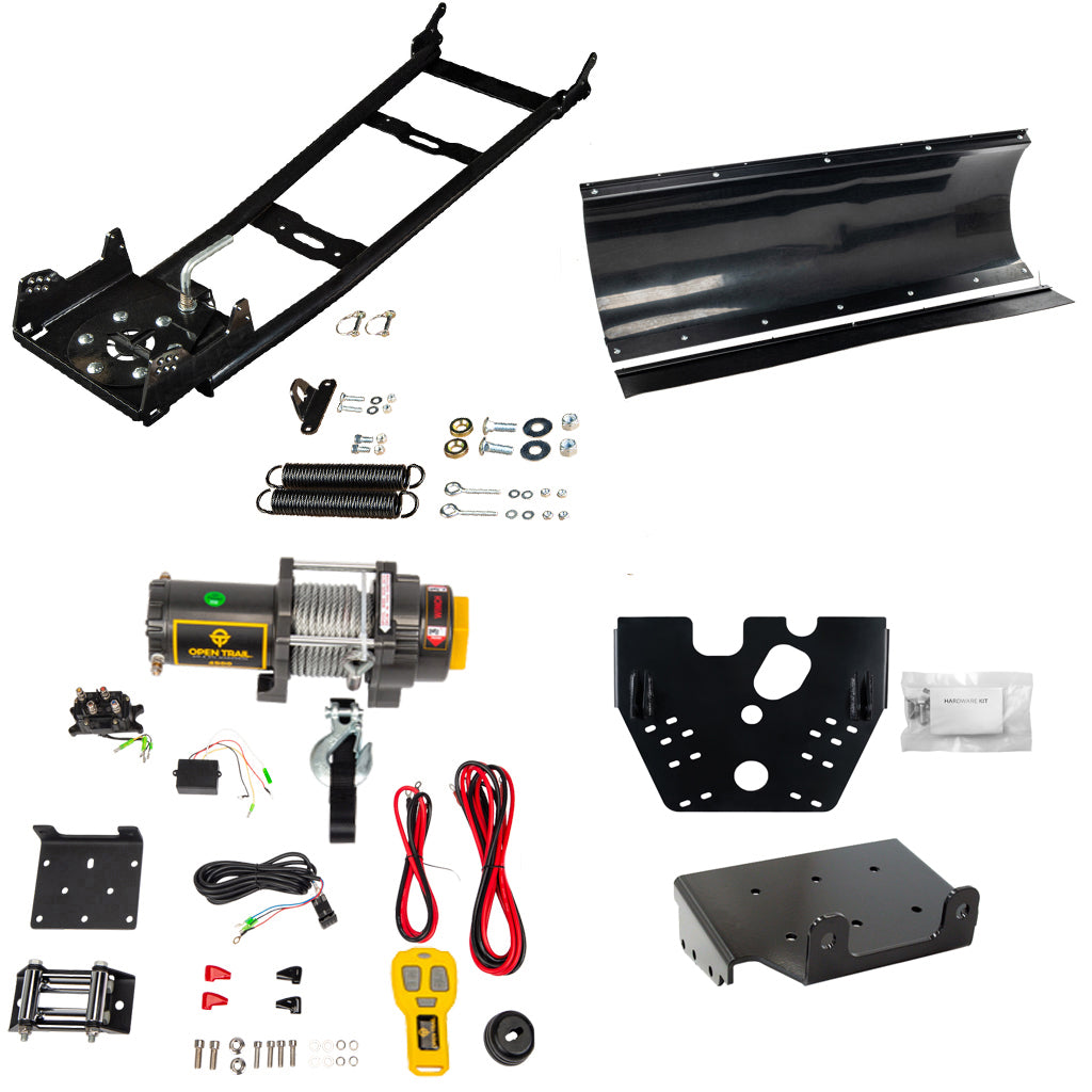 KFI Snowplow Kit fits 2002 - 2007 Suzuki Eiger 400 & Vinson 500 ATV - MojoMotoSport.com