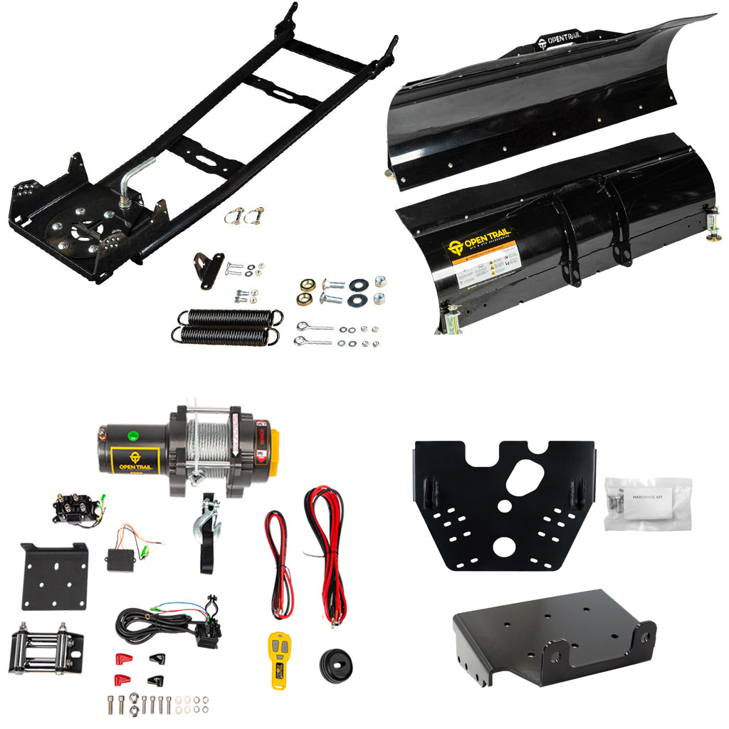 KFI Snowplow Kit fits 2002 - 2007 Suzuki Eiger 400 & Vinson 500 ATV - MojoMotoSport.com
