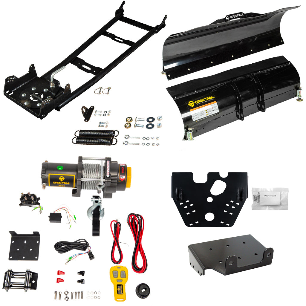 KFI Snowplow Kit fits 2002 - 2007 Suzuki Eiger 400 & Vinson 500 ATV - MojoMotoSport.com