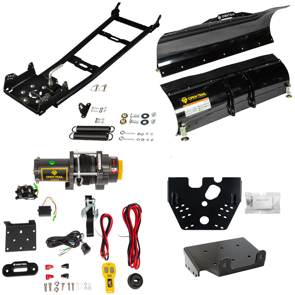 KFI Snowplow Kit fits 2002 - 2007 Suzuki Eiger 400 & Vinson 500 ATV - MojoMotoSport.com