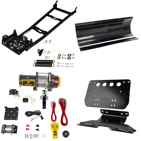 Open Trail Snowplow Kit Kawasaki 650/750 Brute Force (2005 - 2024) - MojoMotoSport.com