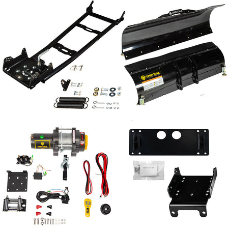 Open Trail Snowplow Kit Suzuki 450, 500, 700, 750 King Quad ATV - MojoMotoSport.com