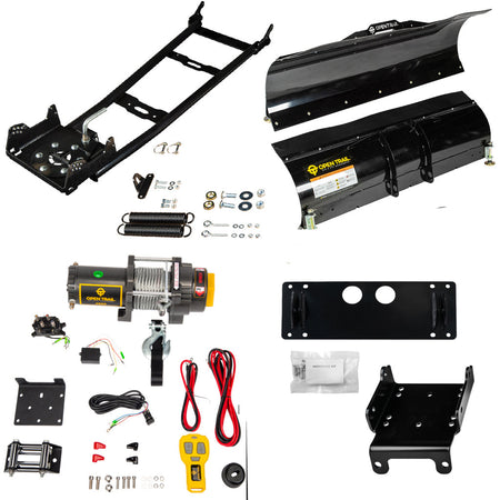 Open Trail Snowplow Kit Suzuki 450, 500, 700, 750 King Quad ATV - MojoMotoSport.com
