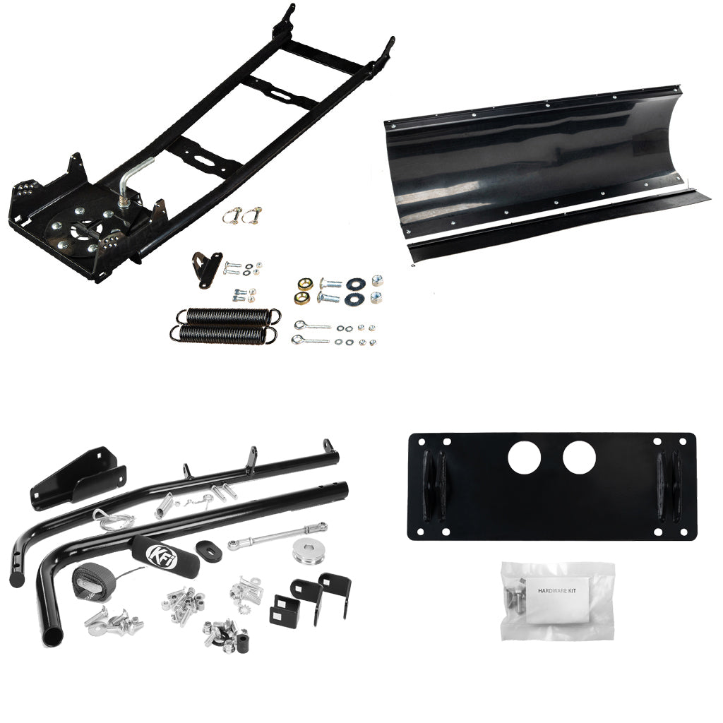 Open Trail Snowplow Kit Suzuki 450, 500, 700, 750 King Quad ATV - MojoMotoSport.com