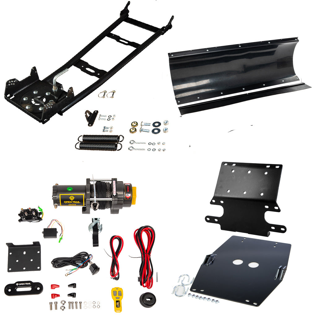 KFI Snowplow Kit fits 1995 - 2003 Honda Foreman TRX400 (FM*FW) & 1998 - 2004 Foreman TRX450 (FM*FE*ES*S) ATV - MojoMotoSport.com