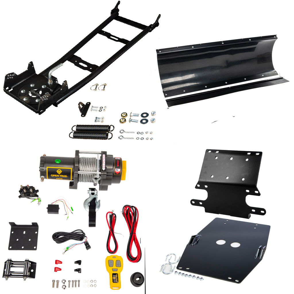 KFI Snowplow Kit fits 1995 - 2003 Honda Foreman TRX400 (FM*FW) & 1998 - 2004 Foreman TRX450 (FM*FE*ES*S) ATV - MojoMotoSport.com