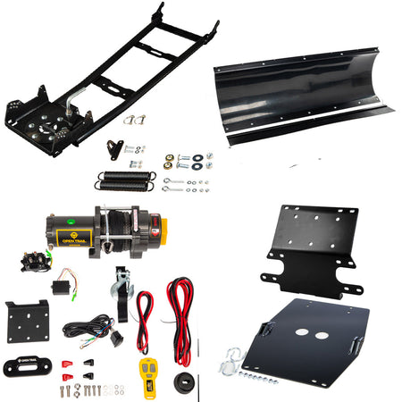 KFI Snowplow Kit fits 1995 - 2003 Honda Foreman TRX400 (FM*FW) & 1998 - 2004 Foreman TRX450 (FM*FE*ES*S) ATV - MojoMotoSport.com
