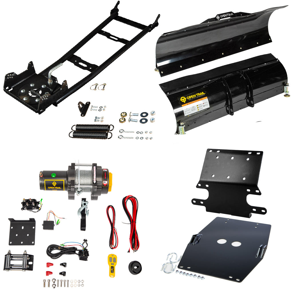KFI Snowplow Kit fits 1995 - 2003 Honda Foreman TRX400 (FM*FW) & 1998 - 2004 Foreman TRX450 (FM*FE*ES*S) ATV - MojoMotoSport.com