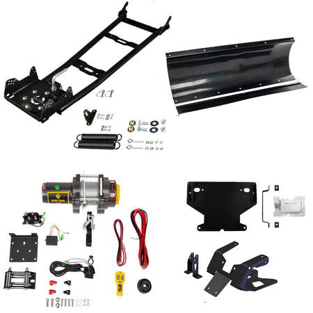 Open Trail Snowplow Kit fits various Can-Am Renegade 500/570/650/800/850/1000 ATV - MojoMotoSport.com
