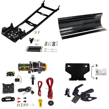 Open Trail Snowplow Kit fits various Can-Am Renegade 500/570/650/800/850/1000 ATV - MojoMotoSport.com