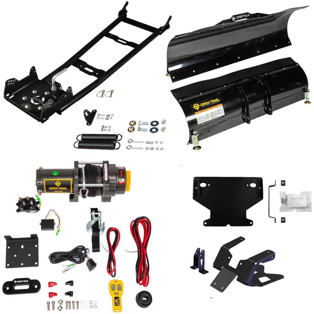 Open Trail Snowplow Kit fits various Can-Am Renegade 500/570/650/800/850/1000 ATV - MojoMotoSport.com