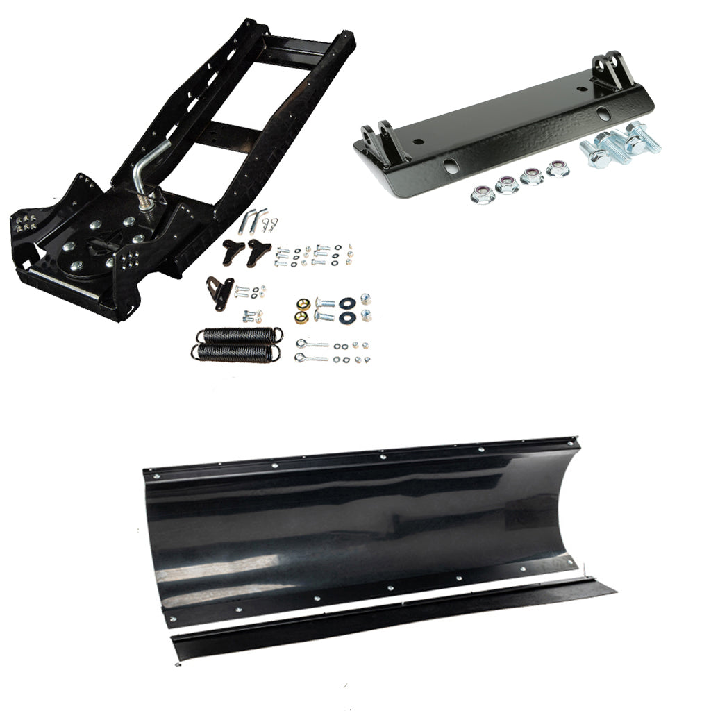 Open Trail Snowplow Kit John Deere Gator XUV 550/560/590 - MojoMotoSport.com