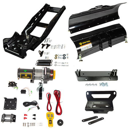 Open Trail Snowplow Kit John Deere Gator XUV 550/560/590 - MojoMotoSport.com