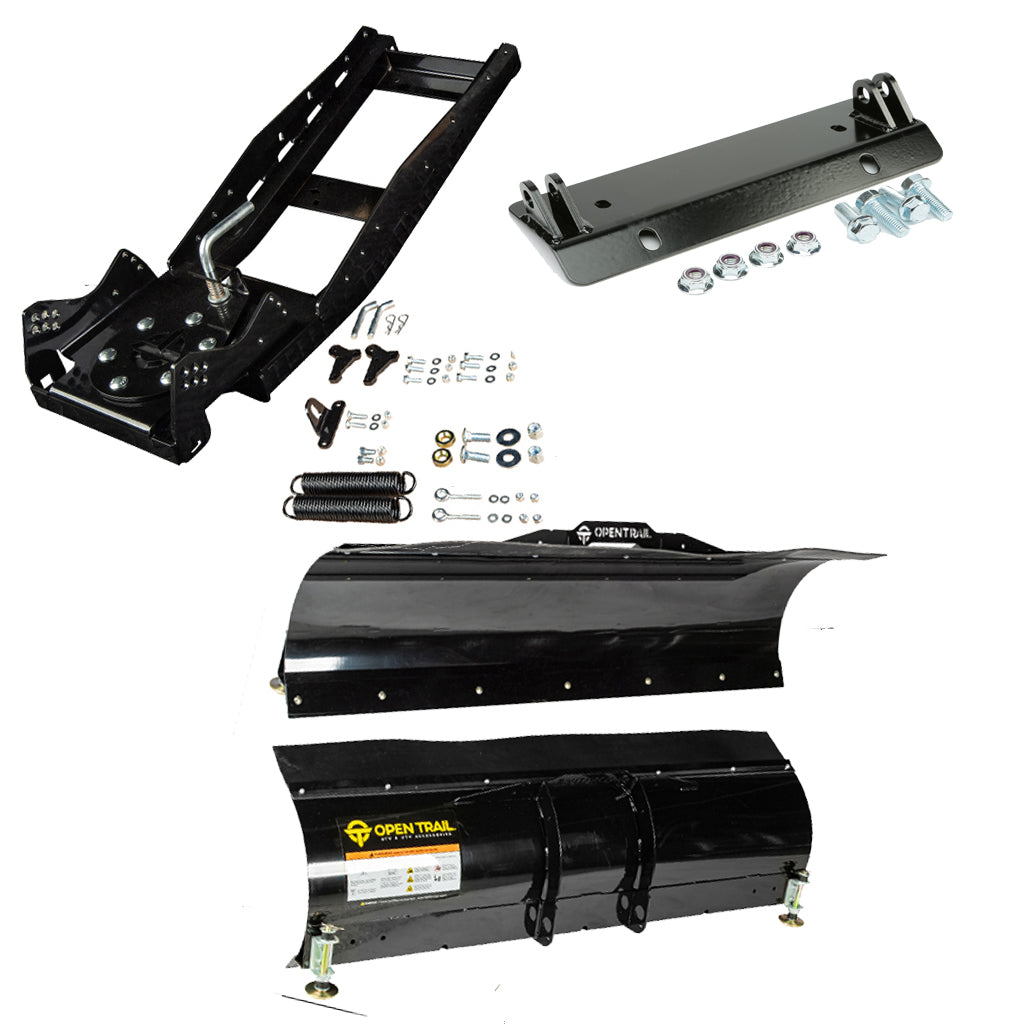 Open Trail Snowplow Kit John Deere Gator XUV 550/560/590 - MojoMotoSport.com