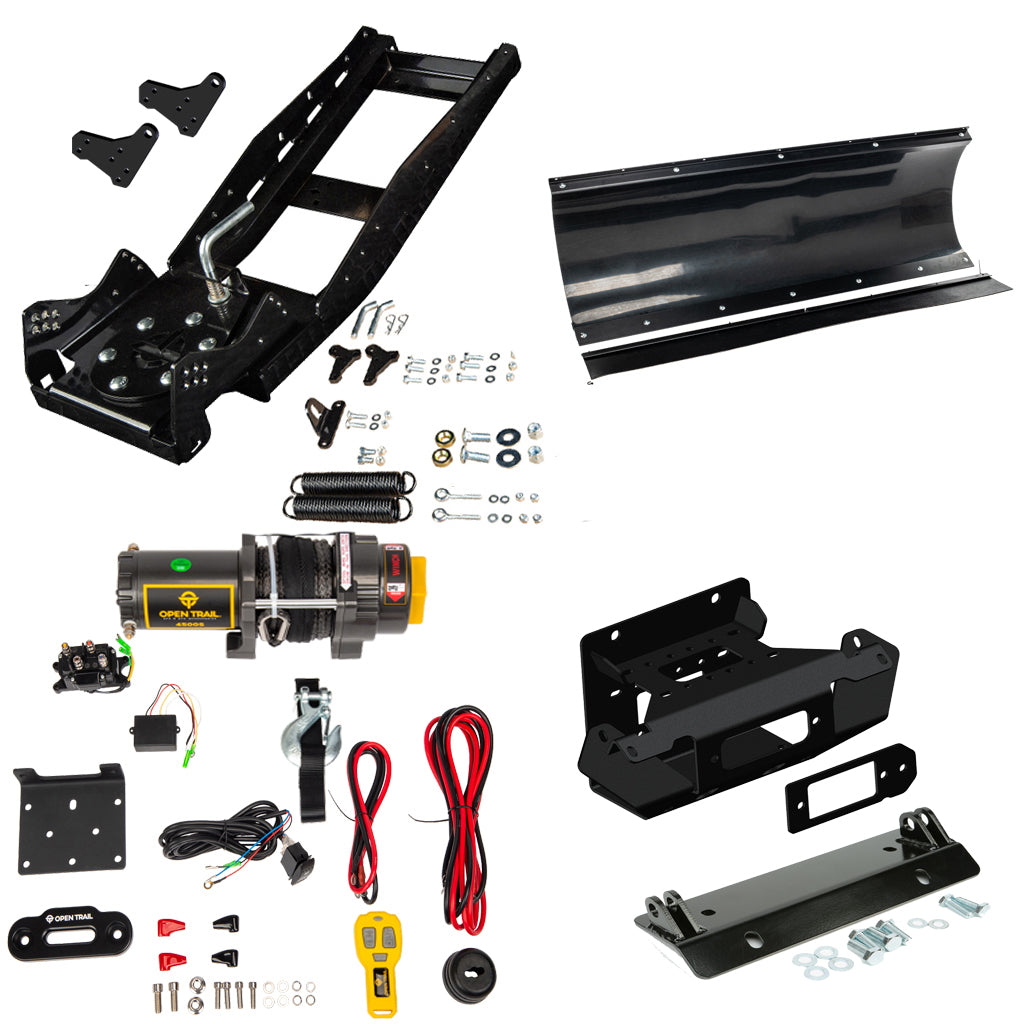 Open Trail Snowplow Kit Can - Am Maverick X3 - MojoMotoSport.com