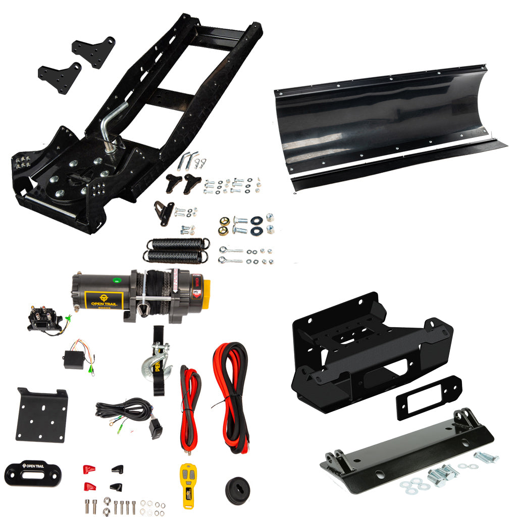 Open Trail Snowplow Kit Can - Am Maverick X3 - MojoMotoSport.com