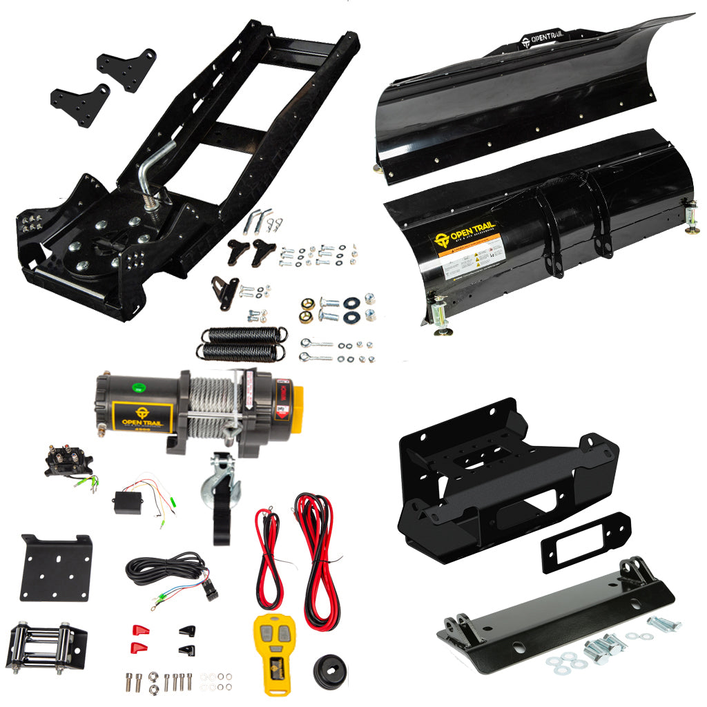 Open Trail Snowplow Kit Can - Am Maverick X3 - MojoMotoSport.com