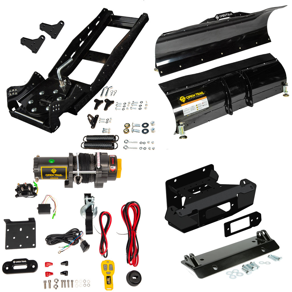 Open Trail Snowplow Kit Can - Am Maverick X3 - MojoMotoSport.com
