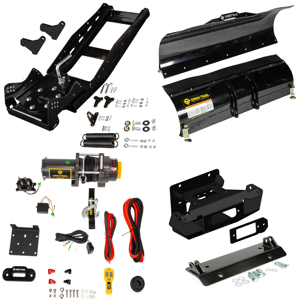 Open Trail Snowplow Kit Can - Am Maverick X3 - MojoMotoSport.com
