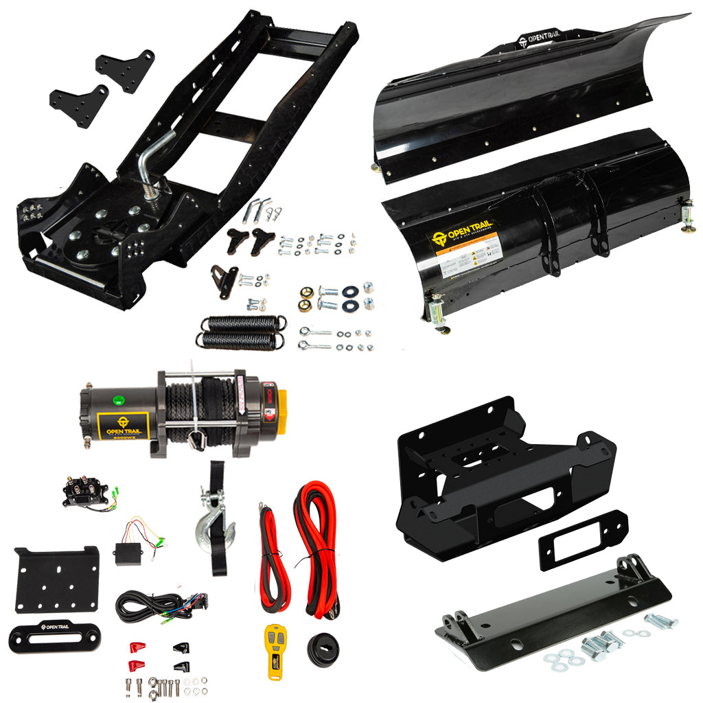 Open Trail Snowplow Kit Can - Am Maverick X3 - MojoMotoSport.com