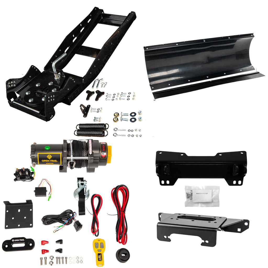 Open Trail Snowplow Kit Polaris Ranger 1000 - MojoMotoSport.com