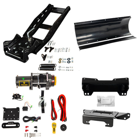 Open Trail Snowplow Kit Polaris Ranger 1000 - MojoMotoSport.com