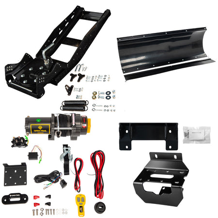 Open Trail Snowplow Kit 2016-up Pioneer 1000, 1000-5, 1000-6 - MojoMotoSport.com