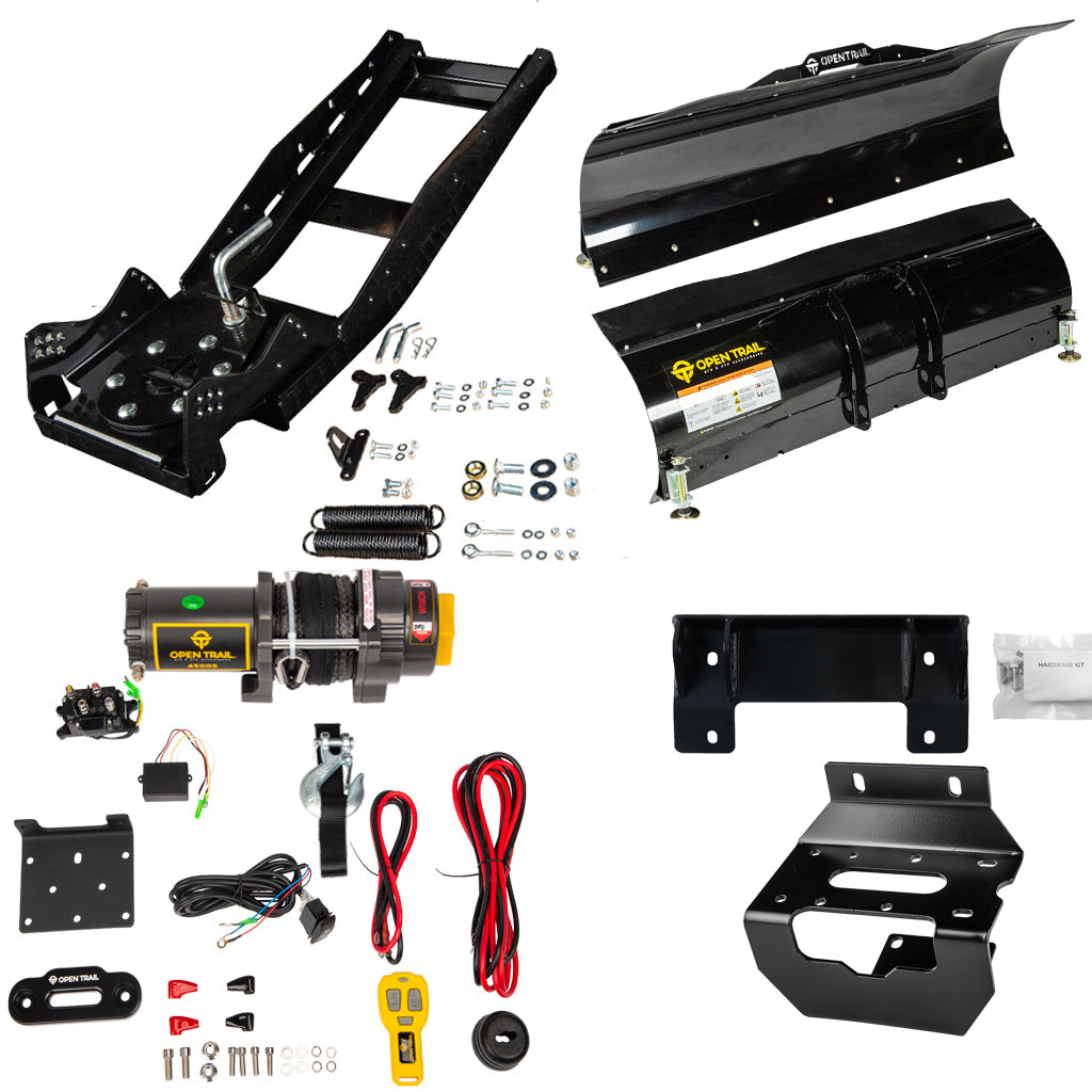 Open Trail Snowplow Kit 2016-up Pioneer 1000, 1000-5, 1000-6 - MojoMotoSport.com