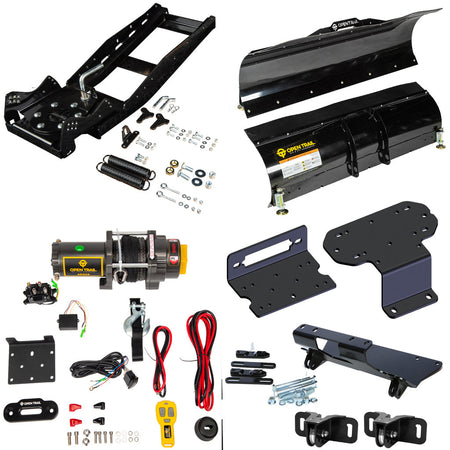 Open Trail Snowplow Kit fits Yamaha Rhino 450, 660, 700 - MojoMotoSport.com