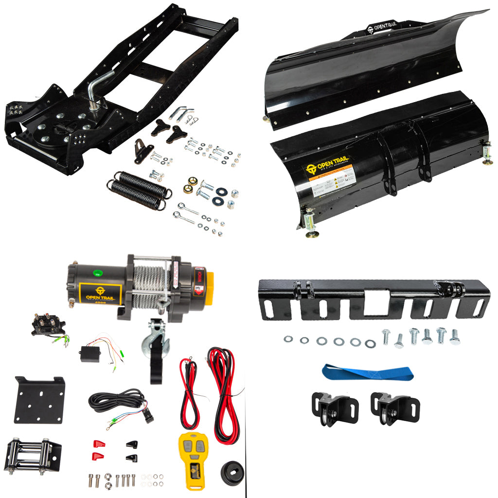 KFI Snowplow Kit fits Kobuta RTV-X900, RTV-X1100C, RTV1120D, RTV-X1130, RTV-X1140 - MojoMotoSport.com