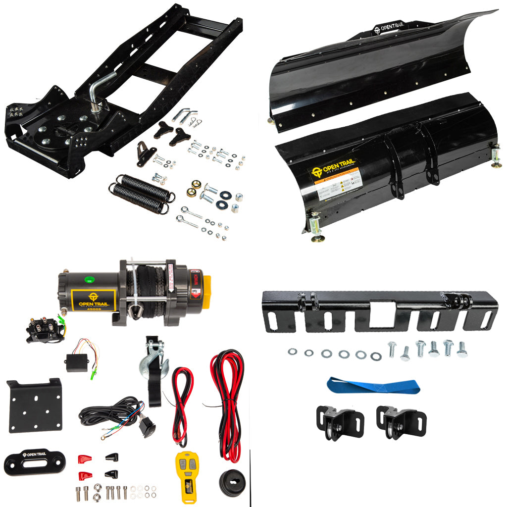 KFI Snowplow Kit fits Kobuta RTV-X900, RTV-X1100C, RTV1120D, RTV-X1130, RTV-X1140 - MojoMotoSport.com