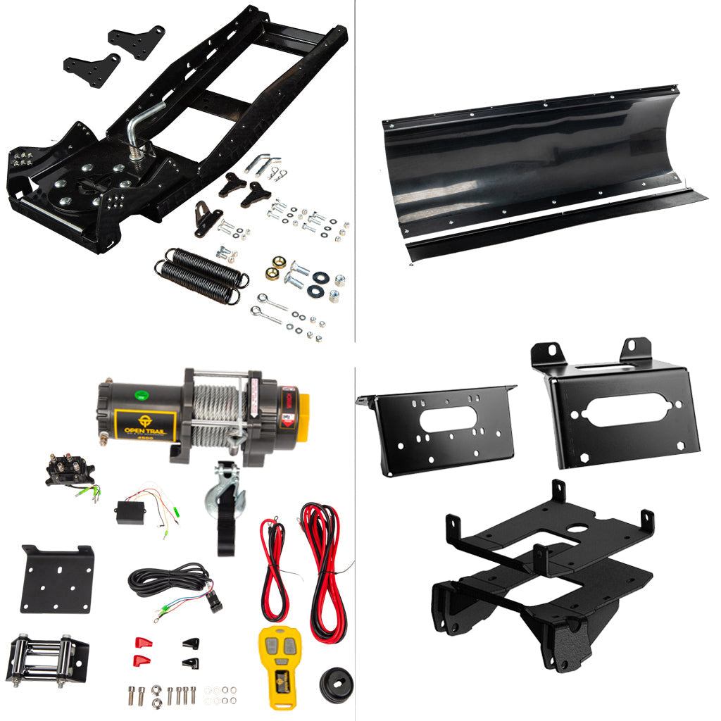 KFI Snowplow Kit fits Polaris RZR PRO XP & RZR PRO XP 4 - MojoMotoSport.com