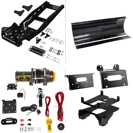 KFI Snowplow Kit fits Polaris RZR PRO XP & RZR PRO XP 4 - MojoMotoSport.com