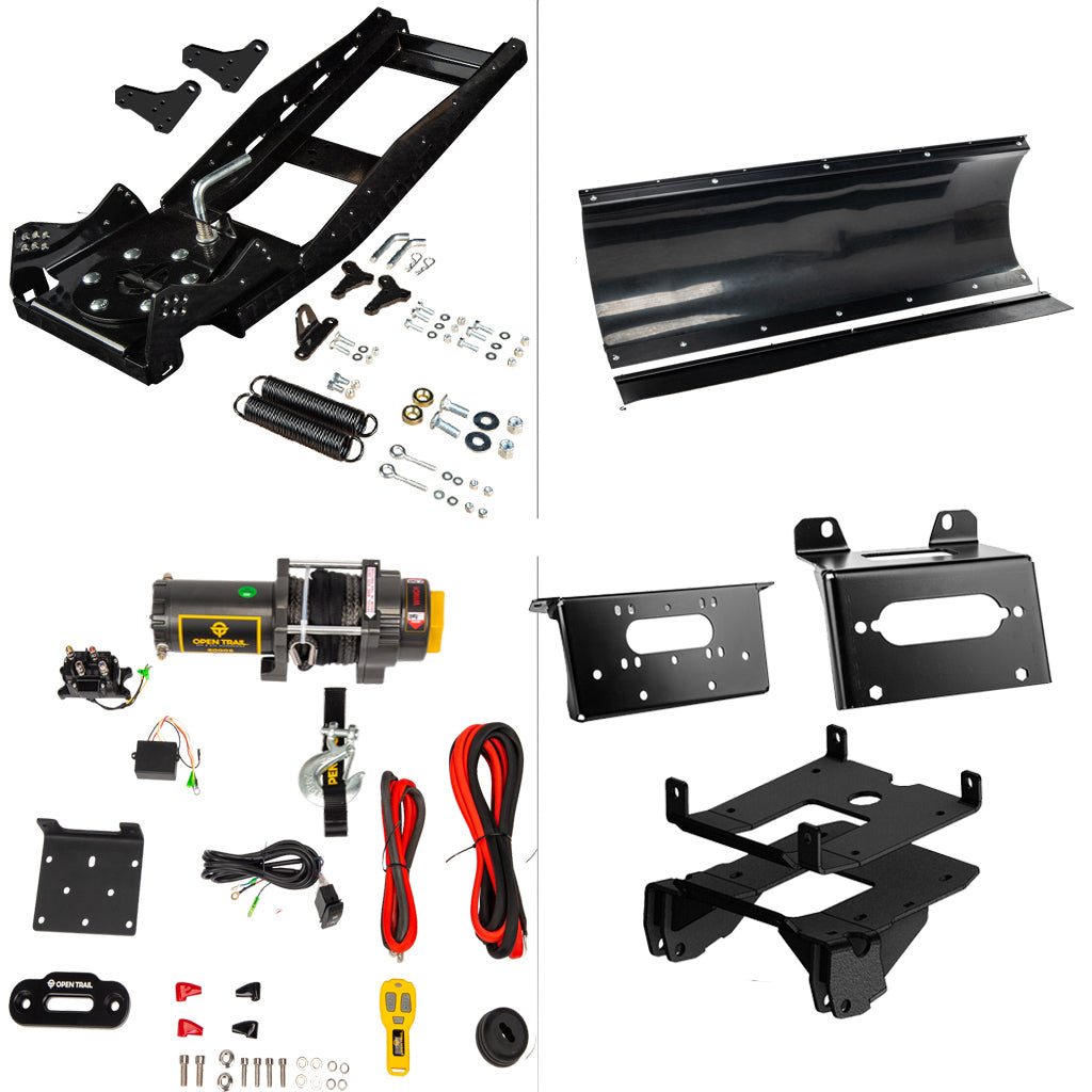 KFI Snowplow Kit fits Polaris RZR PRO XP & RZR PRO XP 4 - MojoMotoSport.com
