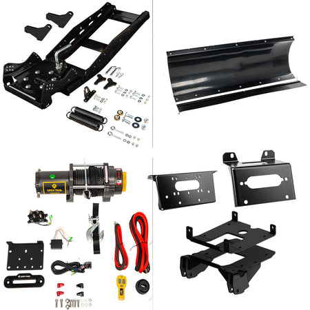 KFI Snowplow Kit fits Polaris RZR PRO XP & RZR PRO XP 4 - MojoMotoSport.com