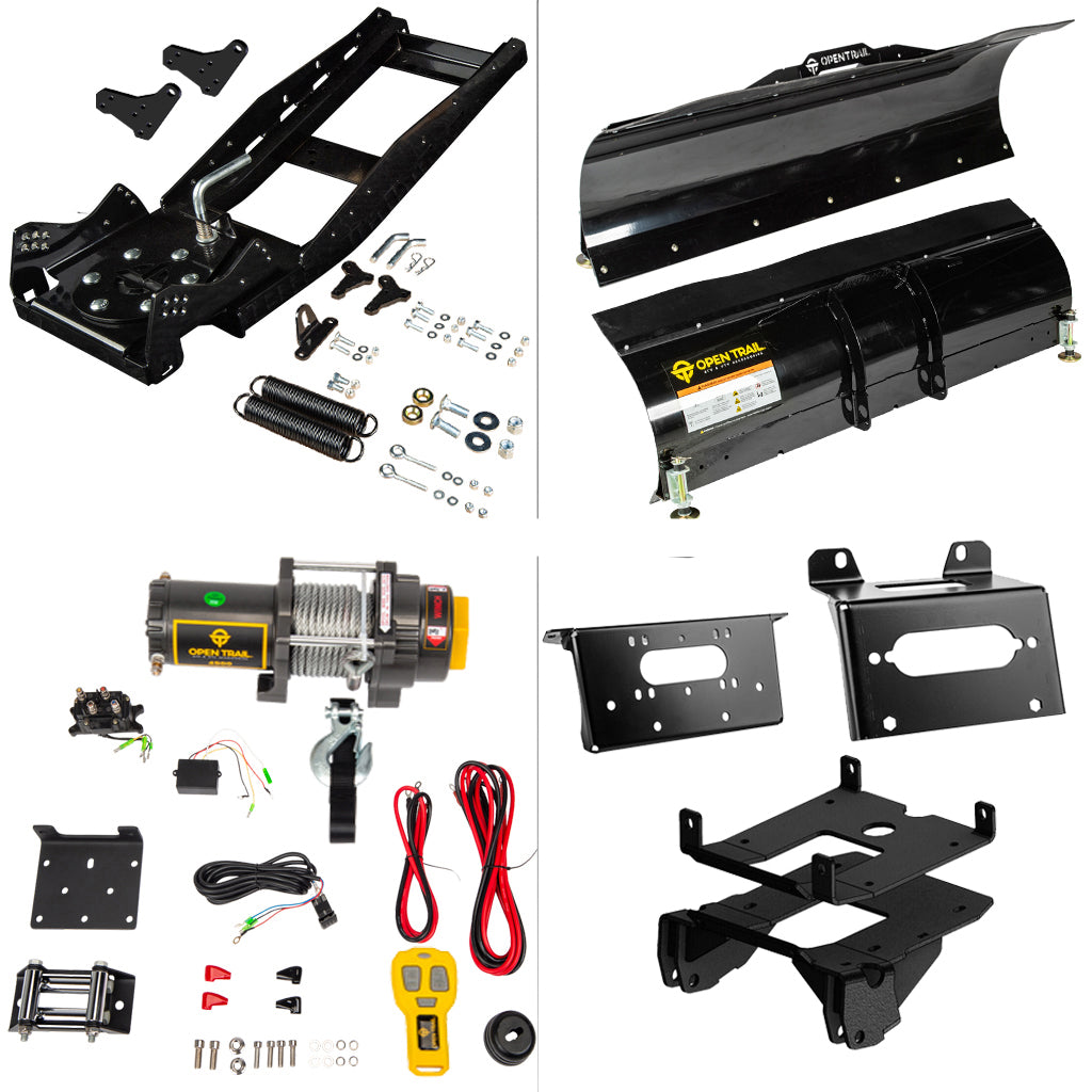 KFI Snowplow Kit fits Polaris RZR PRO XP & RZR PRO XP 4 - MojoMotoSport.com