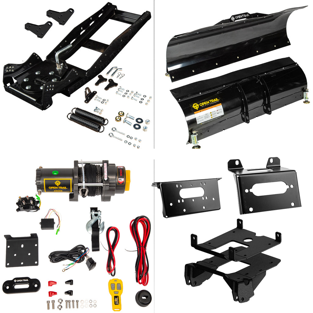 KFI Snowplow Kit fits Polaris RZR PRO XP & RZR PRO XP 4 - MojoMotoSport.com