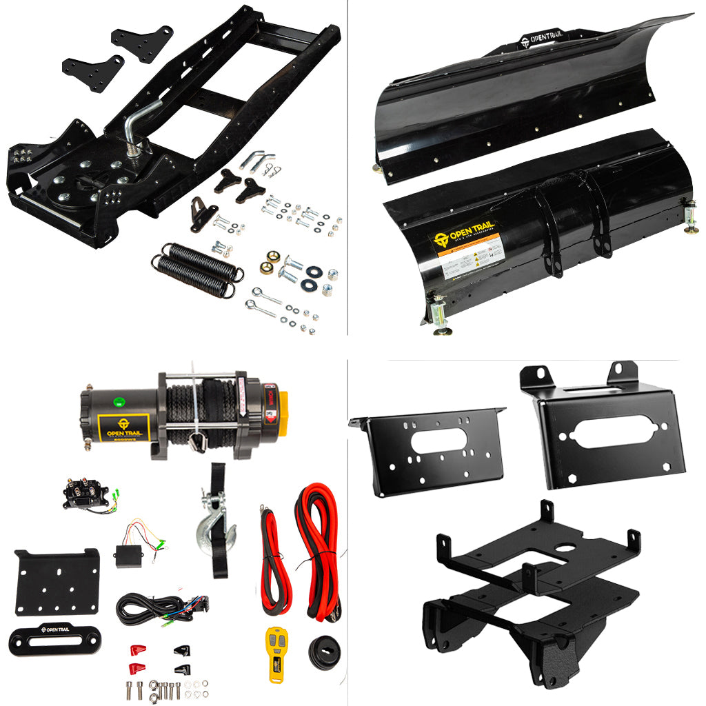 KFI Snowplow Kit fits Polaris RZR PRO XP & RZR PRO XP 4 - MojoMotoSport.com