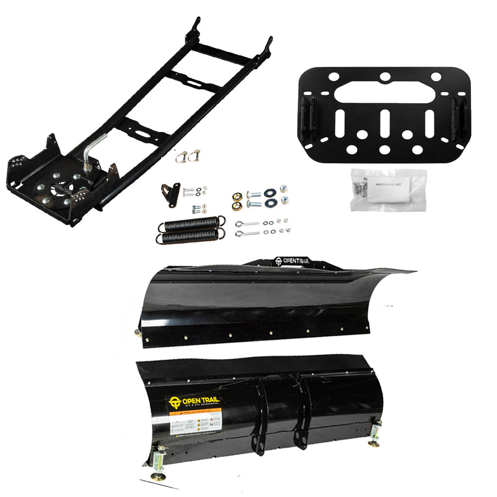 Open Trail Snowplow Kit Yamaha Kodiak 700 & Grizzly 700 ATV (2016 - on) - MojoMotoSport.com