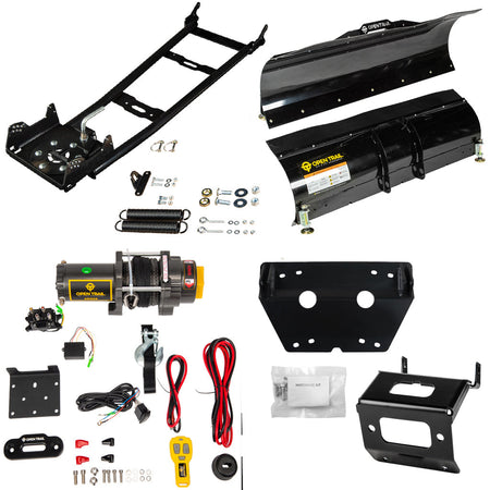 KFI Snowplow Kit fits 2014+ Honda TRX 500/520 Foreman & Rubicon & 2015+ TRX420 Rancher ATV - MojoMotoSport.com