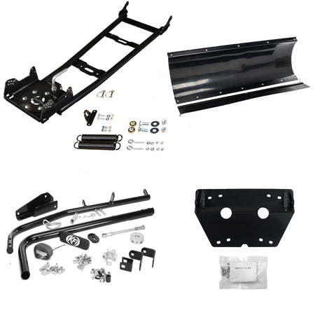 KFI Snowplow Kit fits 2014+ Honda TRX 500/520 Foreman & Rubicon & 2015+ TRX420 Rancher ATV - MojoMotoSport.com