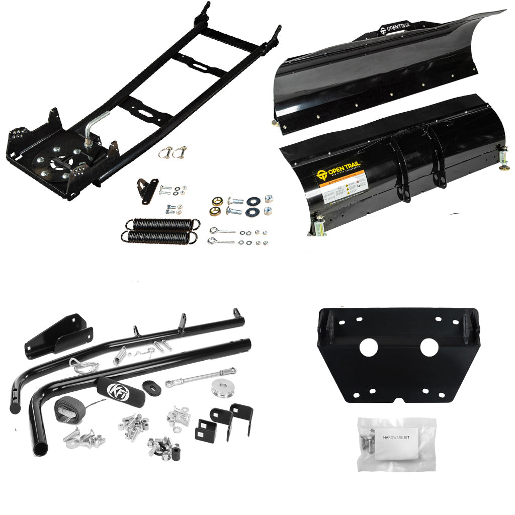 KFI Snowplow Kit fits 2014+ Honda TRX 500/520 Foreman & Rubicon & 2015+ TRX420 Rancher ATV - MojoMotoSport.com