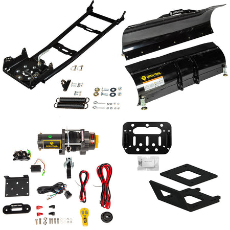Open Trail Snowplow Kit Yamaha Kodiak 700 & Grizzly 700 ATV (2016 - on) - MojoMotoSport.com
