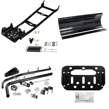Open Trail Snowplow Kit Yamaha Kodiak 700 & Grizzly 700 ATV (2016 - on) - MojoMotoSport.com