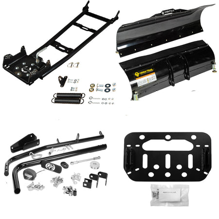 Open Trail Snowplow Kit Yamaha Kodiak 700 & Grizzly 700 ATV (2016 - on) - MojoMotoSport.com