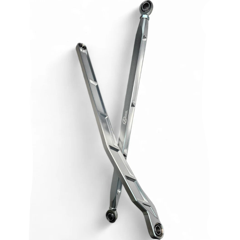 Elektric Offroad 2022+ Polaris RZR Pro R/Pro S/Turbo R High Clearance Radius Rods Clear Finish